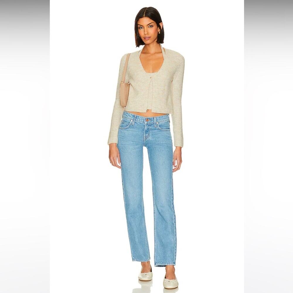 MOTHER The Down Low Sweet Tooth Skimp Jeans in All You Can Eat Light Blue NEW 28